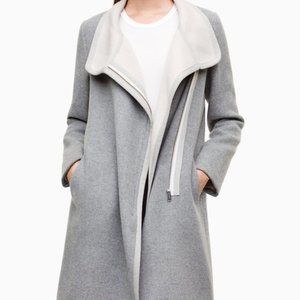 Aritzia Babaton Cormac Wool Coat in Grey